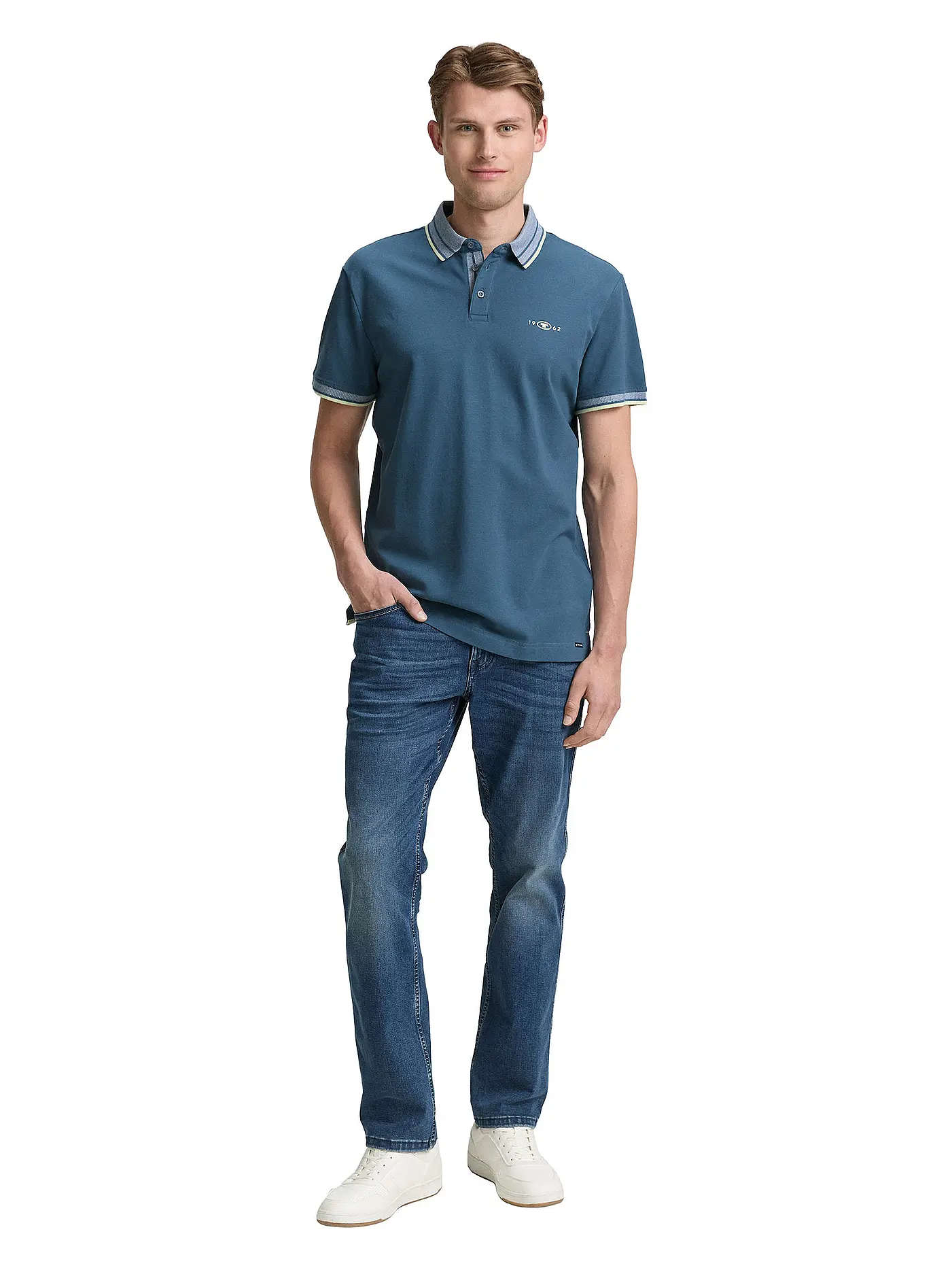 TOM TAILOR | Poloshirt | petrol